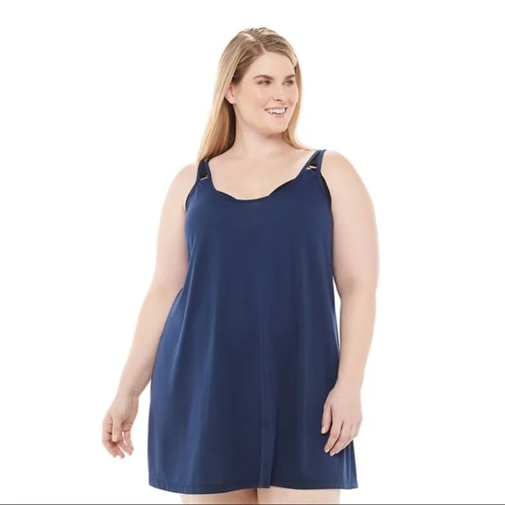 Beach Scene Collection Swimsuit Cover Up Blue Swimsuit Cover Up dress